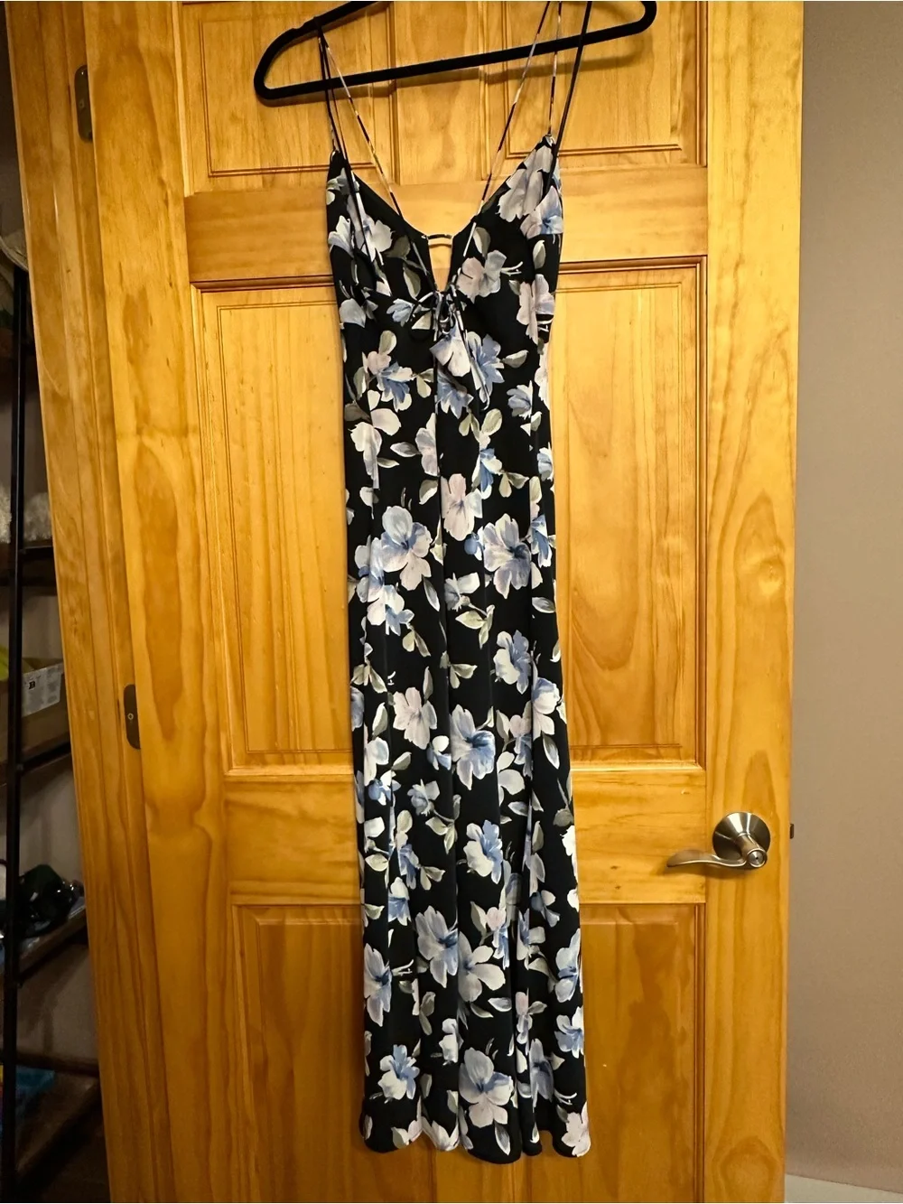 Abercrombie & Fitch Floral Maxi Slip Dress